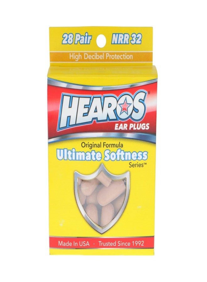 HEAROS Ultimate Softness Series Ear Plugs 28 Pair - Image 1